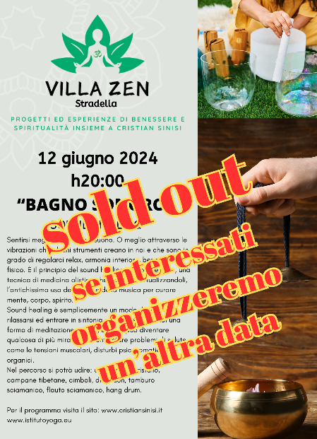 Bagno sonoro a stradella - villa zen di cristian sinisi