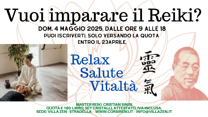 corso reiki 4 maggio 2025 - pavia 