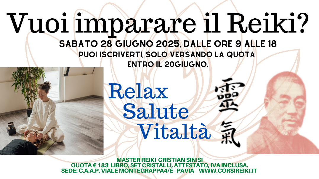 corso reiki 28 giugno 2025 - pavia corso reiki 28 giugno 2025 - pavia