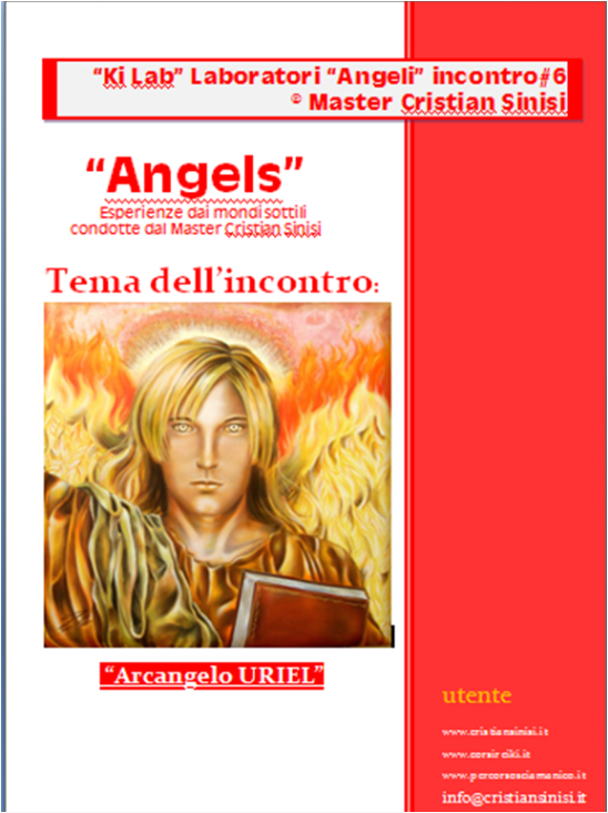 foto copertina corso angeli e arcangeli di cristian sinisi foto copertina corso angeli e arcangeli di cristian sinisi