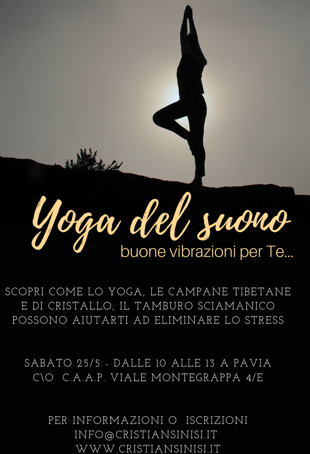 yoga del suono - 25 maggio a pavia