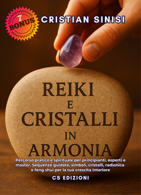 copertina libro: Reiki e cristalli in armonia 