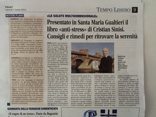 LA SALUTE MULTIDIMENSIONALE - articolo di cristian sinisi